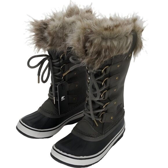 SOREL Women's Waterproof Arctic Snow Boot in Gray, Size 5 - Picture 2 of 6